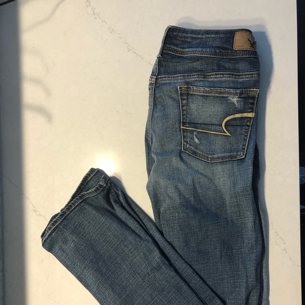 American Eagle Jeans - boot cut - size 8 Xlong